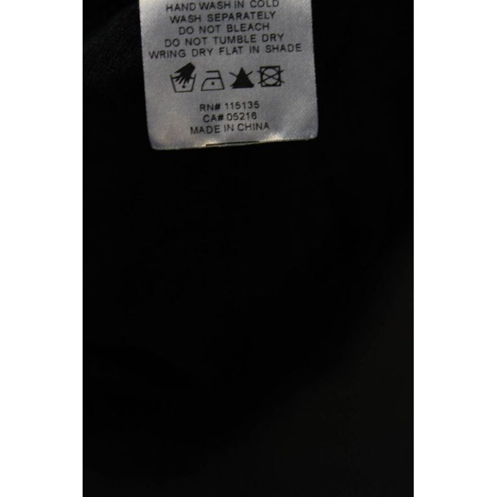 Imoga Womens Back Zip Sleeveless Tweed Faux Fur Top Black White Size 4 - Picture 6 of 6
